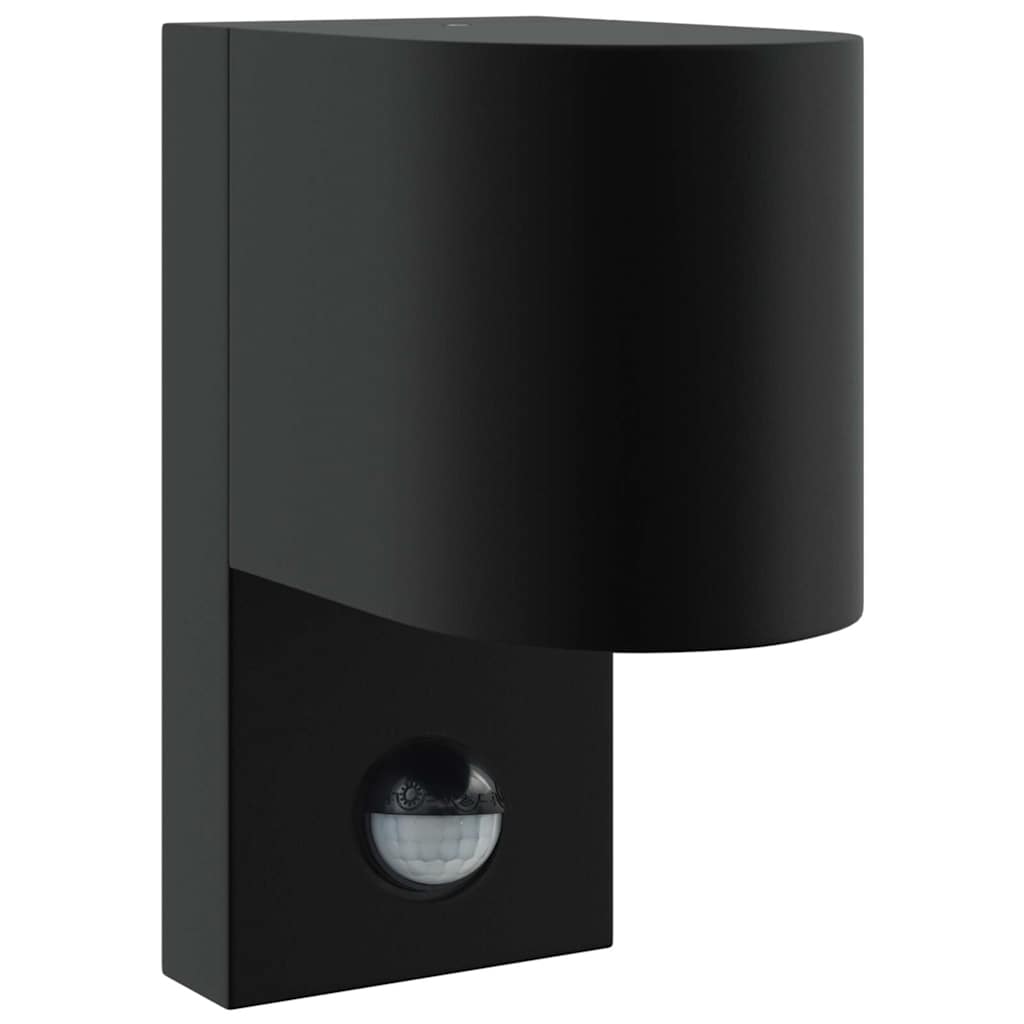 Vanjska zidna lampa 2 pcs Crna 12 x 7 x 15 cm Nehrđajući čelik