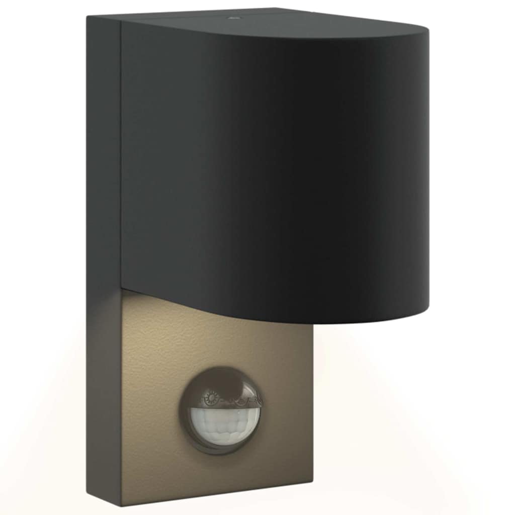Vanjska zidna lampa 2 pcs Crna 12 x 7 x 15 cm Nehrđajući čelik