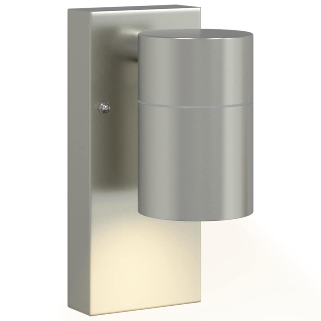Vanjska zidna lampa Srebrno 6,5 x 10,5 x 16 cm