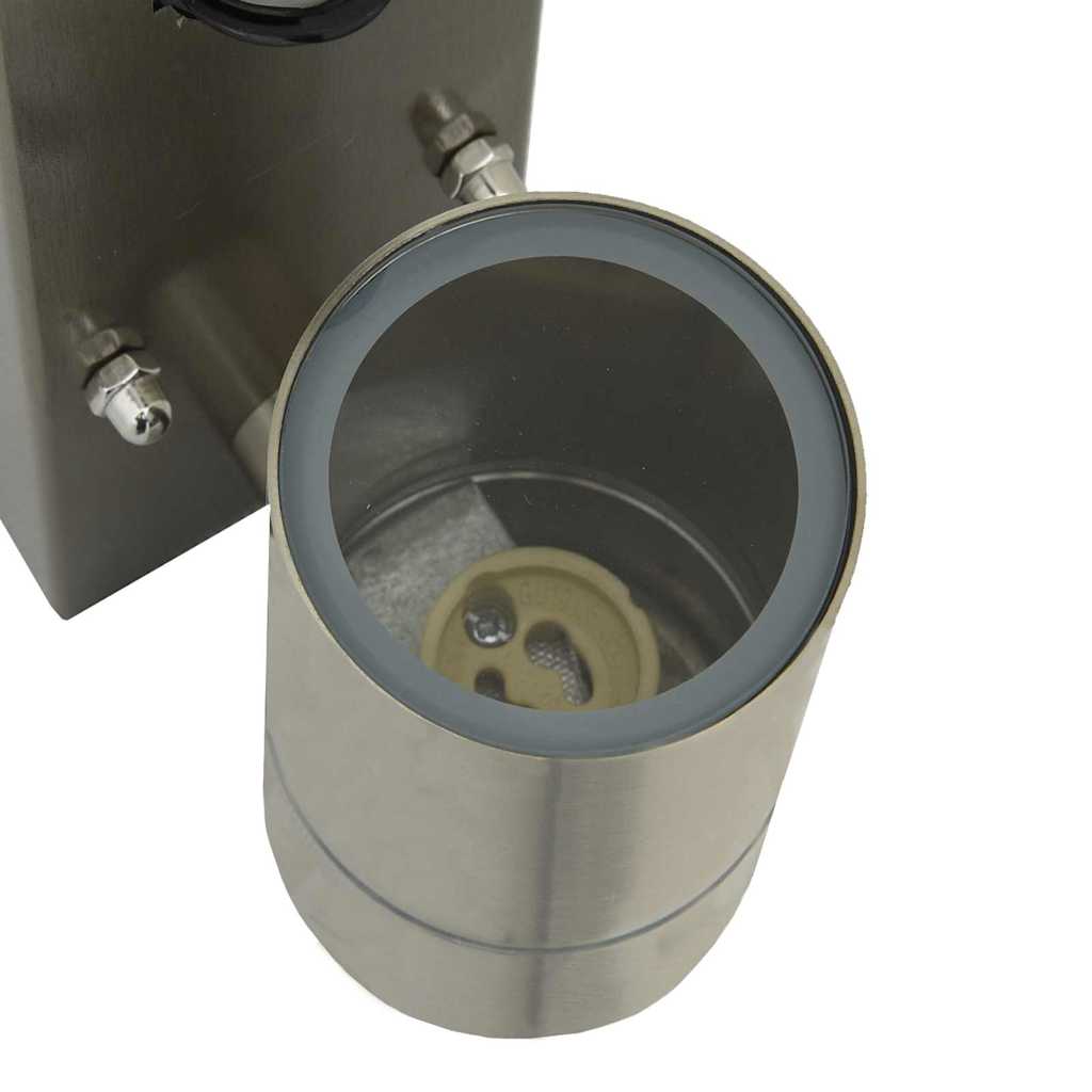 Vanjska zidna lampa Srebrno 6,5 x 10,5 x 16 cm