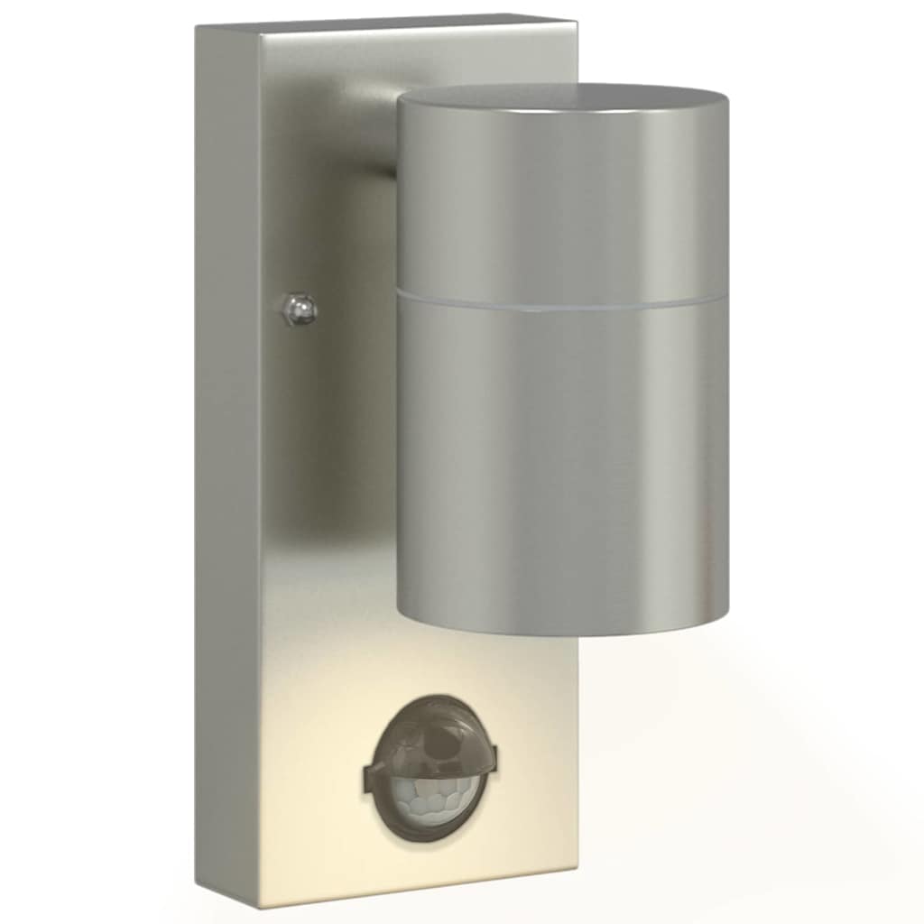 Vanjska zidna lampa Srebrno 6,5 x 10,5 x 16 cm