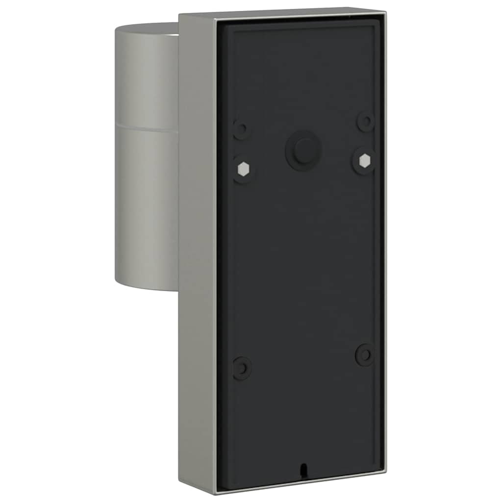 Vanjska zidna lampa 2 pcs Srebrno 6,5 x 10,5 x 16 cm