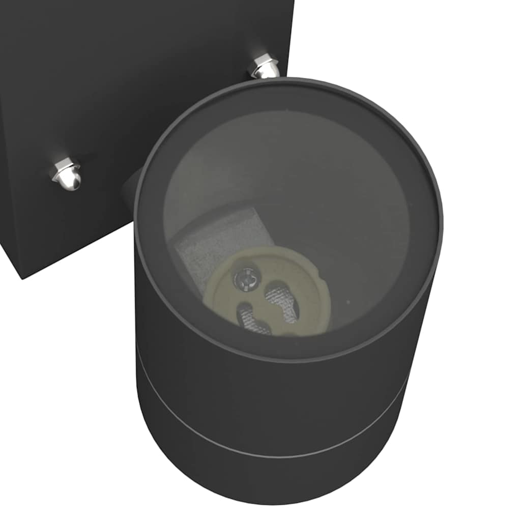 Vanjska zidna lampa Crna 6,5 x 10,5 x 16 cm