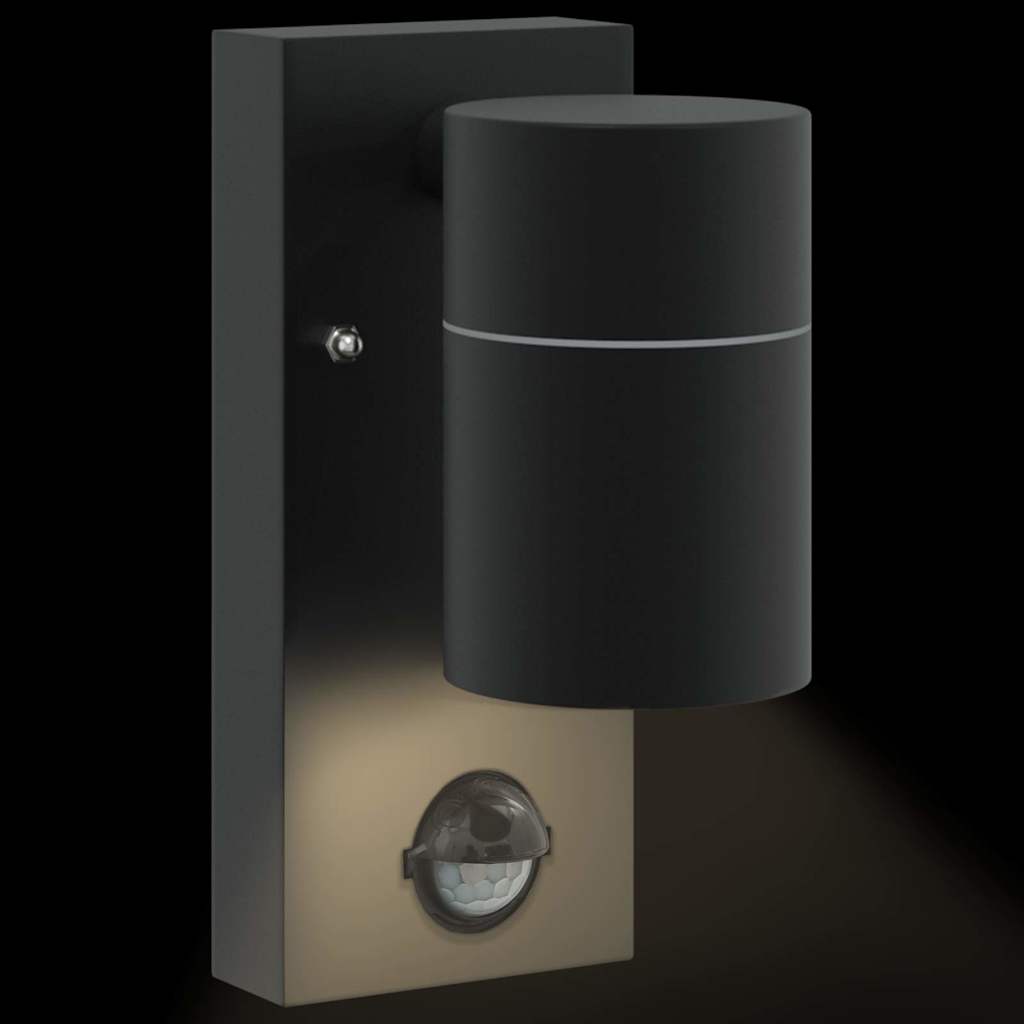 Vanjska zidna lampa Crna 6,5 x 10,5 x 16 cm