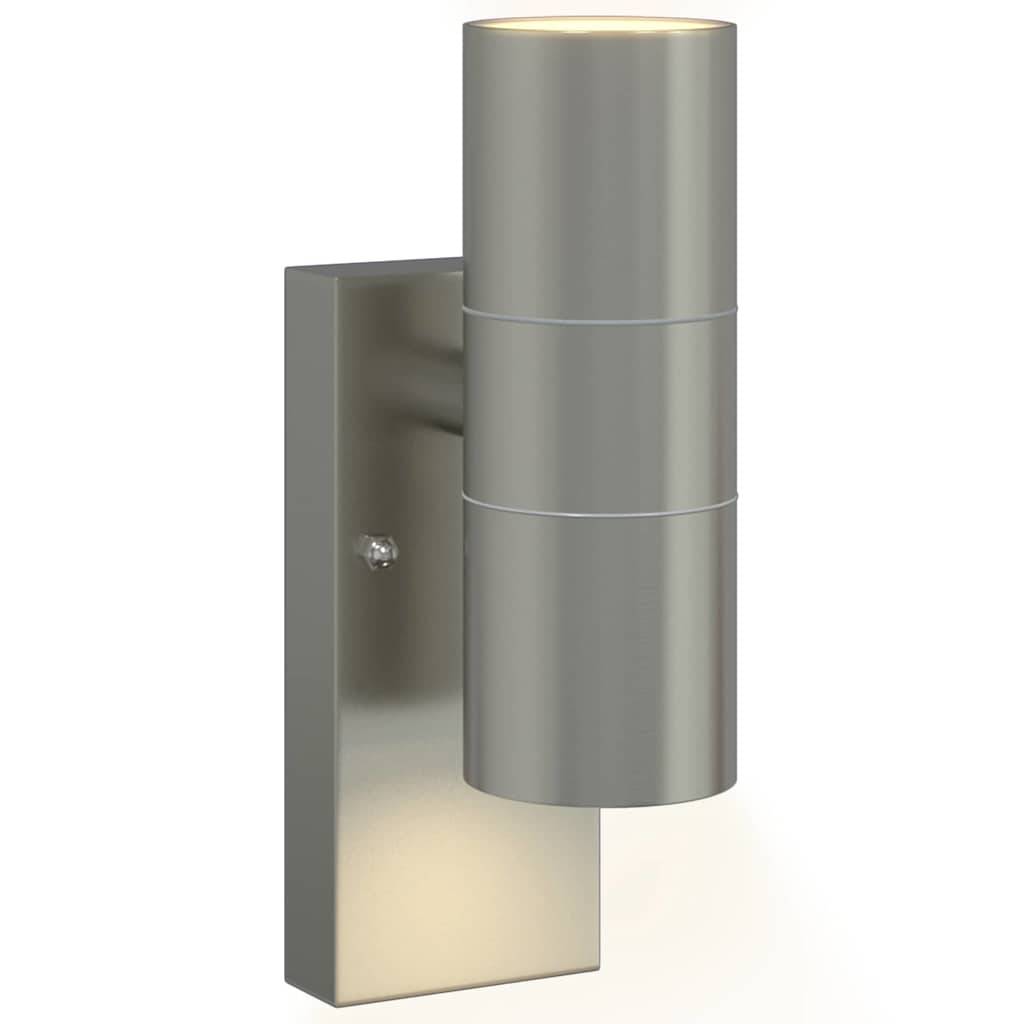 Vanjska zidna lampa Srebrno 7 x 10 x 22 cm