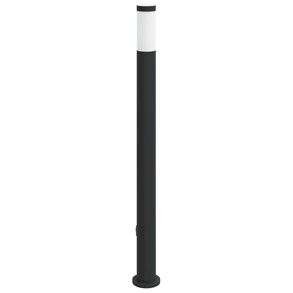 Stupić sa senzorom i utičnicom 110 cm nehrđajući čelik IP44