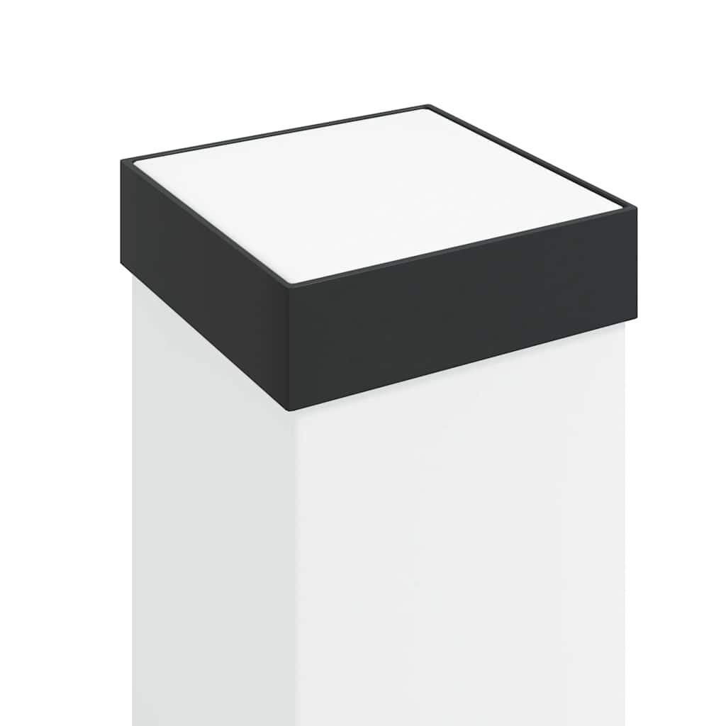 Stupić za zidne lampe 3 kom 110 cm crne IP44