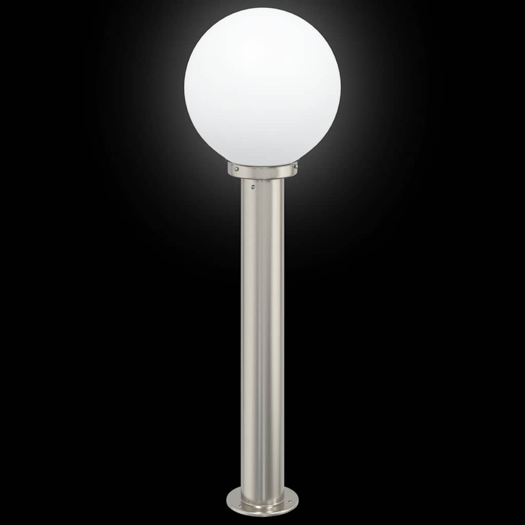 Stupić za zidne lampe 3 kom 80 cm nehrđajući čelik IP44