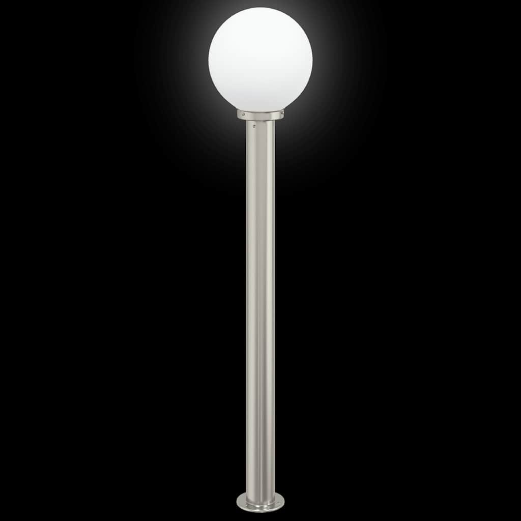 Stupić za zidne lampe 3 kom 120 cm od nehrđajućeg čelika IP44