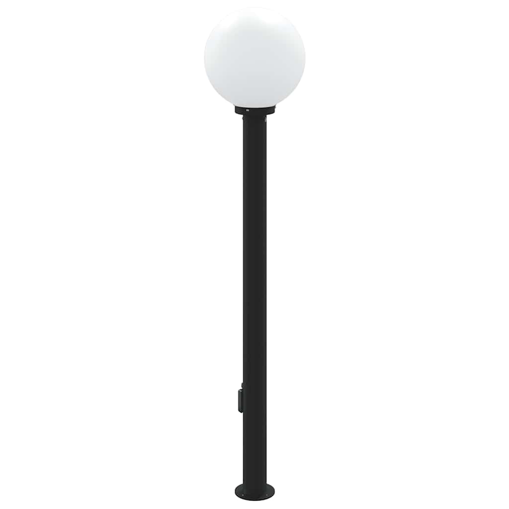Stupić sa senzorom i utičnicom 120 cm Crna IP44