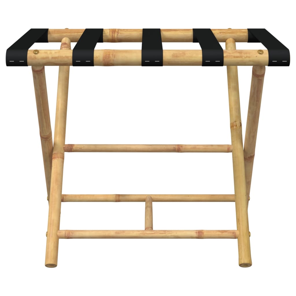 Sklopivi stalak za prtljagu 62 x 42 x 50,5 cm od bambusa
