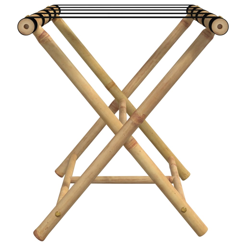 Sklopivi stalak za prtljagu 62 x 42 x 50,5 cm od bambusa