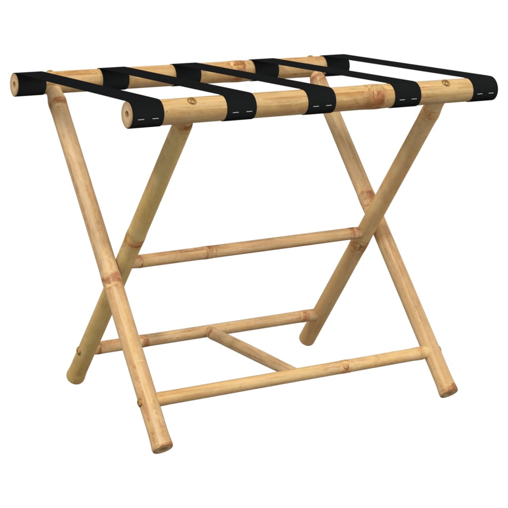 Sklopivi stalak za prtljagu 62 x 42 x 50,5 cm od bambusa