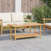 Stolić za kavu 110 x 55 x 45 cm bambus