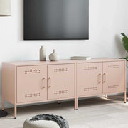 TV ormarići 2 kom ružičasti 68 x 39 x 50,5 cm čelični