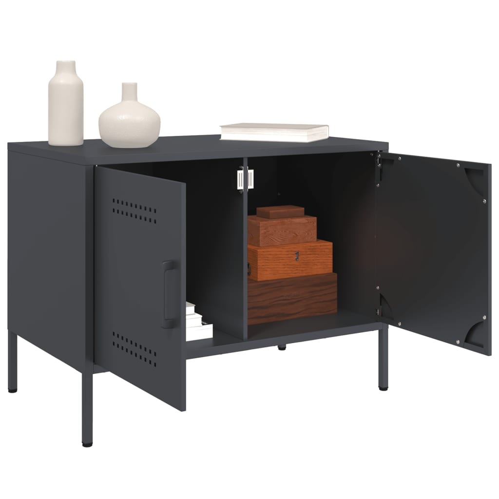 TV ormarići 2 kom antracit 68 x 39 x 50,5 cm čelični