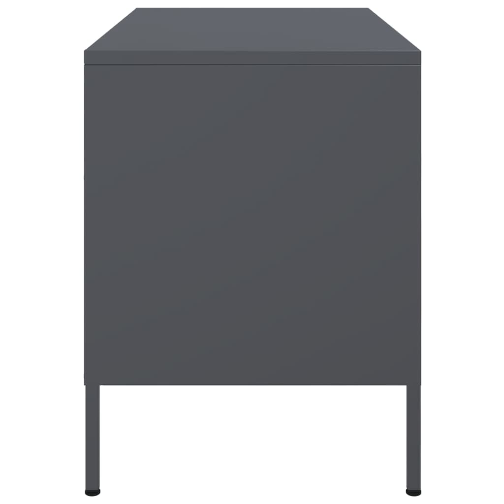 TV ormarići 2 kom antracit 68 x 39 x 50,5 cm čelični