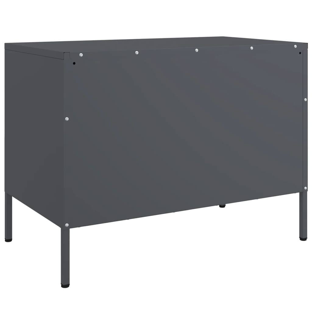 TV ormarići 2 kom antracit 68 x 39 x 50,5 cm čelični