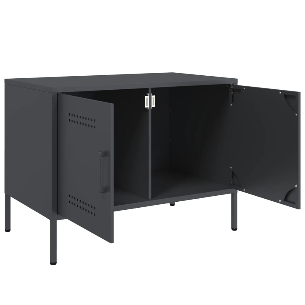 TV ormarići 2 kom antracit 68 x 39 x 50,5 cm čelični