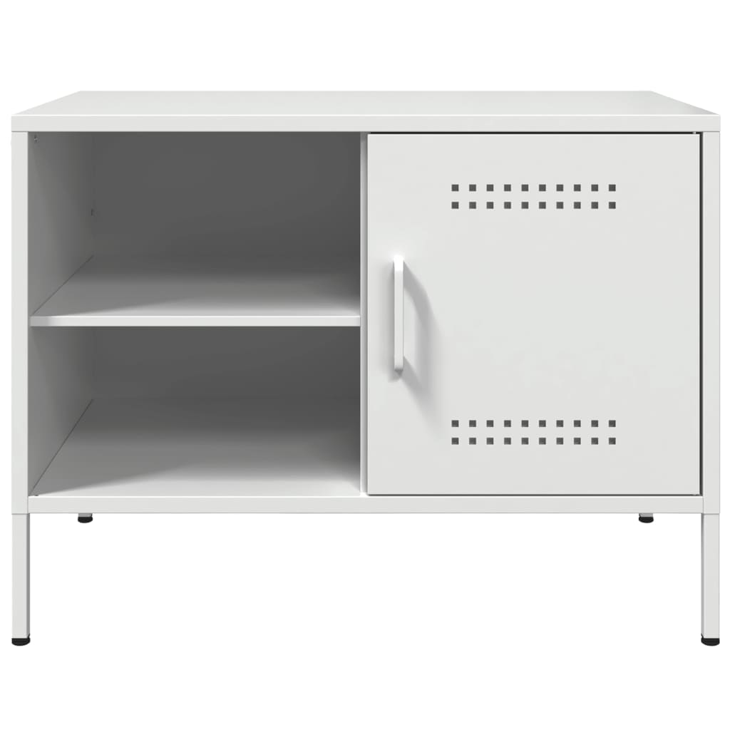 TV ormarić bijeli 68 x 39 x 50,5 cm čelični