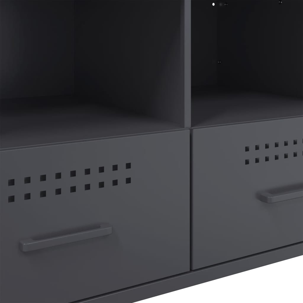 TV ormarić antracit 68 x 39 x 50,5 cm čelični