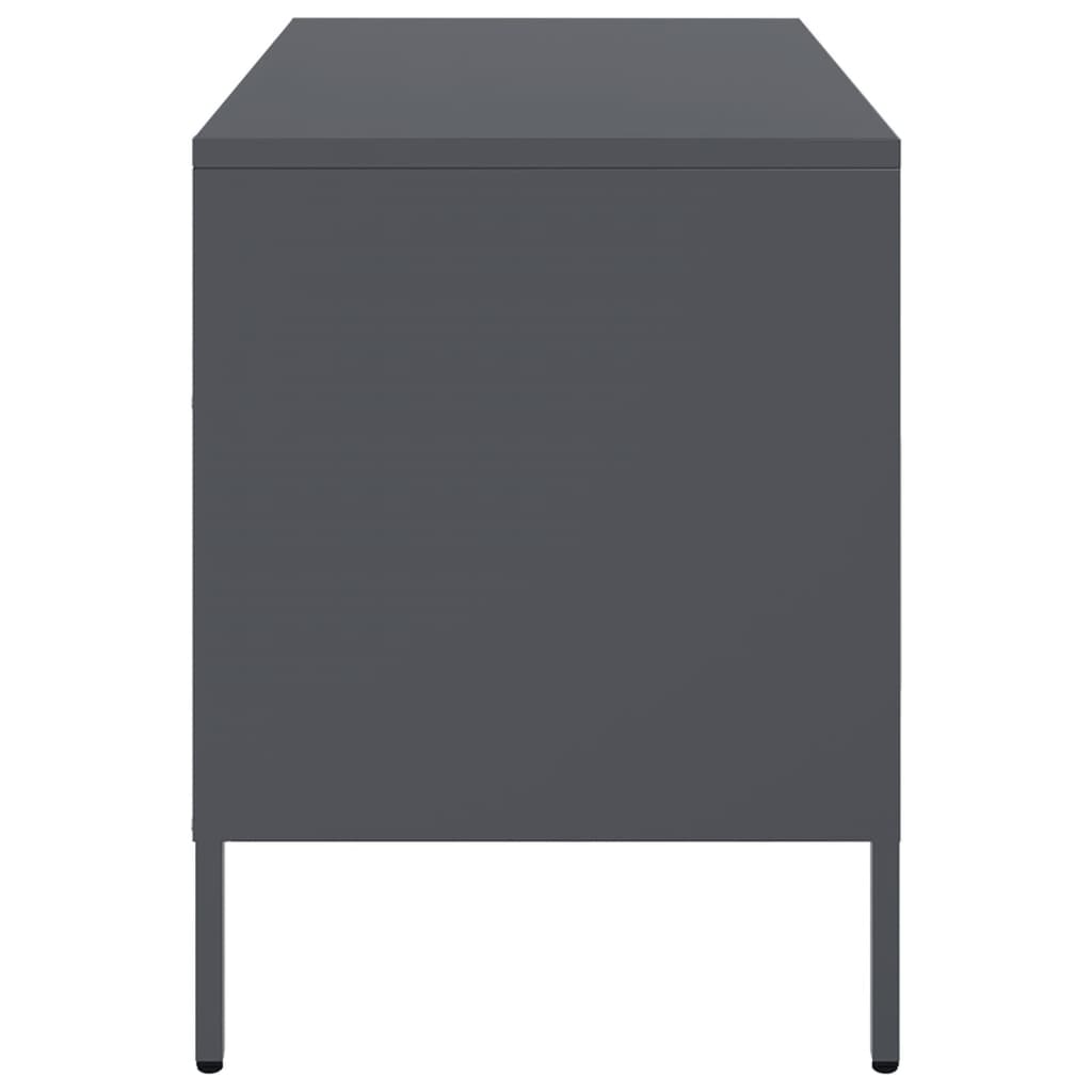 TV ormarići 2 kom antracit 68 x 39 x 50,5 cm čelični