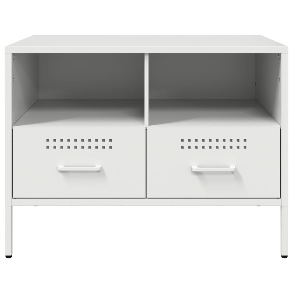 TV ormarić bijeli 68 x 39 x 50,5 cm čelični