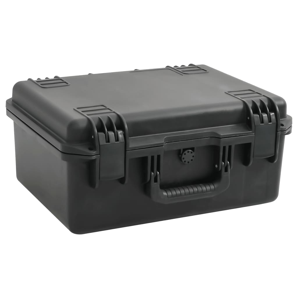 Prijenosni kovčeg crni 49x38x23 cm od PP-a