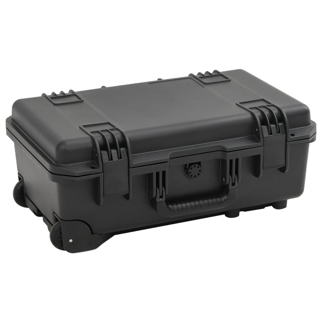 Prijenosni kovčeg crni 55 x 35 x 22,5 cm od PP-a