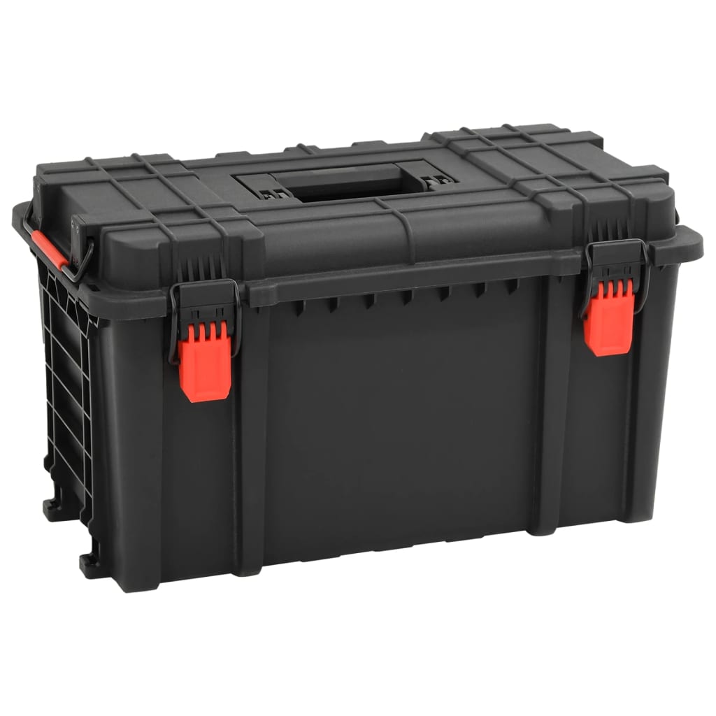 Prijenosni kovčeg crni 57x35x32,5 cm od PP-a