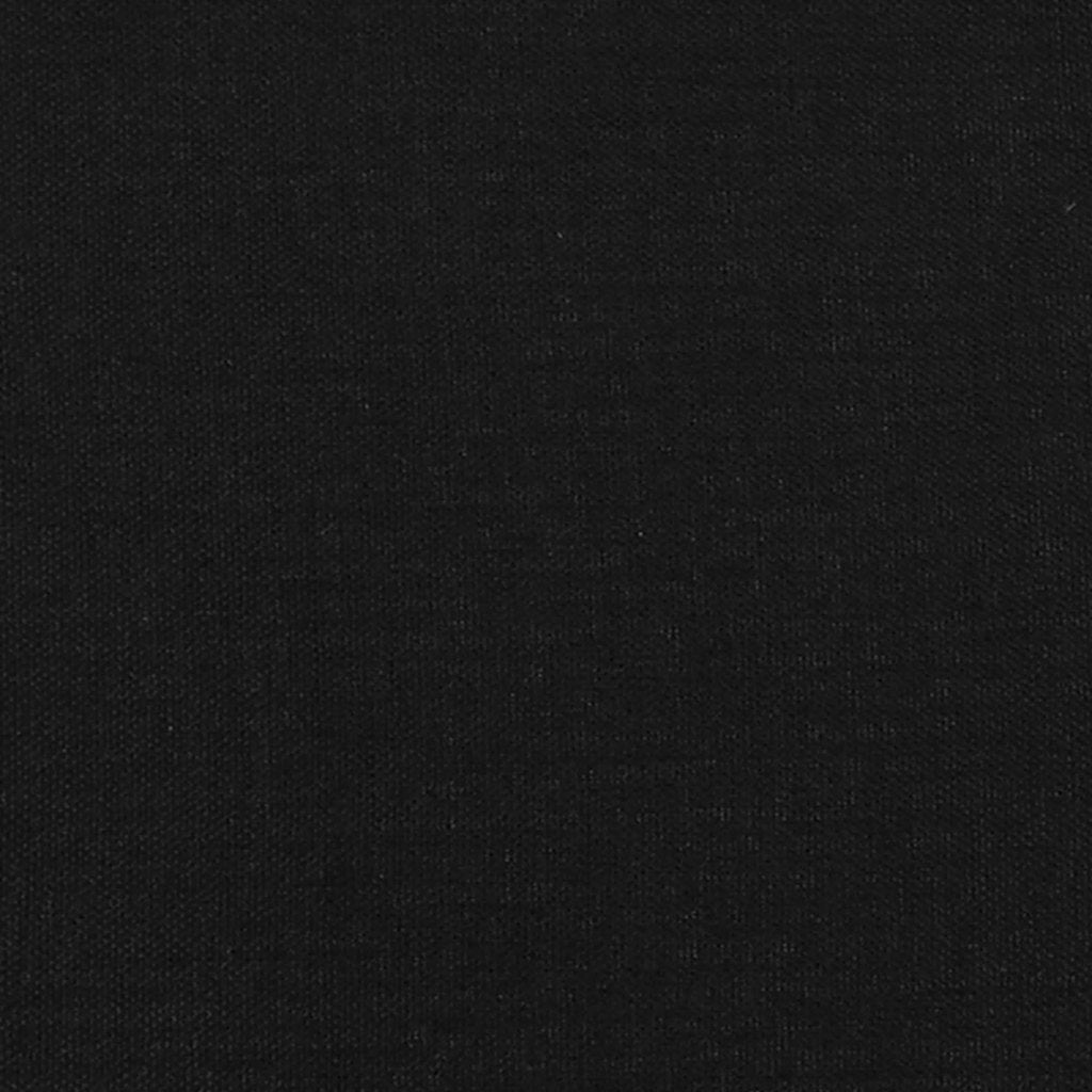 Krevet box spring s madracem LED crni 120 x 190 cm od tkanine