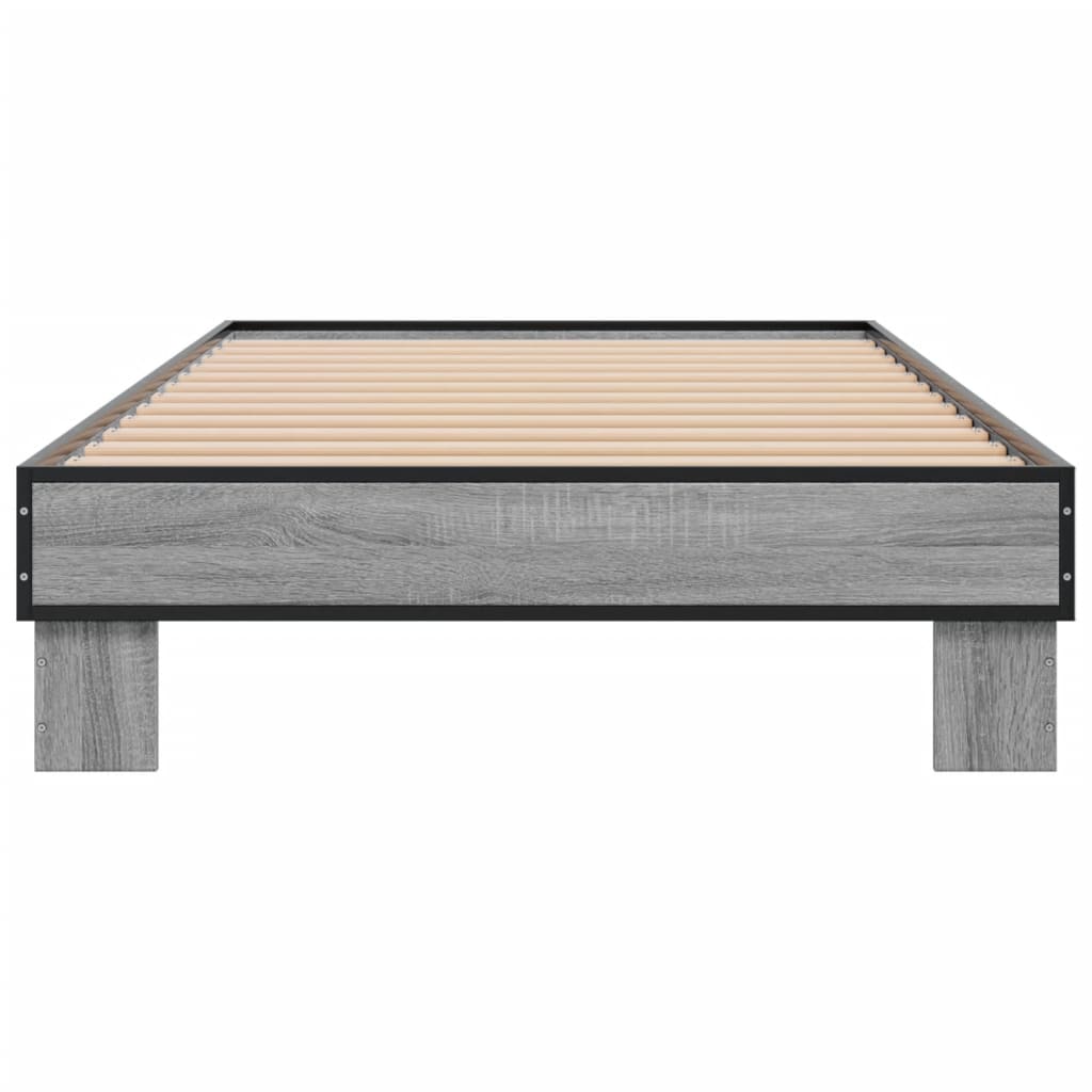 Okvir za krevet boja hrasta 90x200 cm od konstruiranog drva