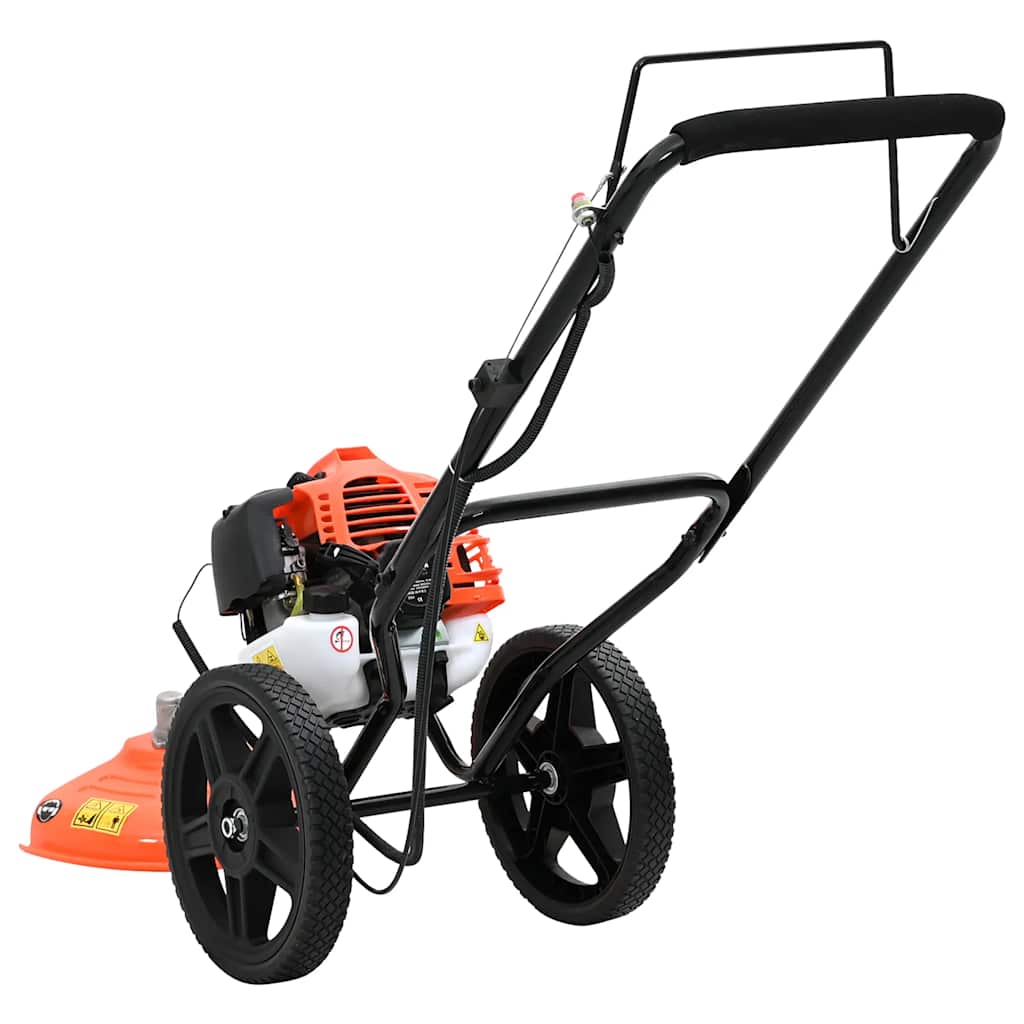Trimer s kotačima narančaste boje 52 cc 1,45 kW