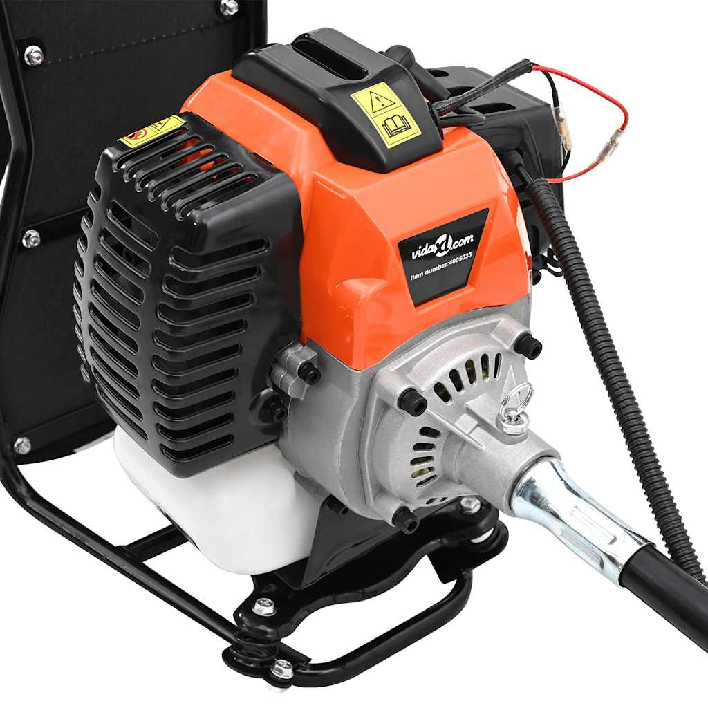 Trimer za grmlje s ruksakom, narančasti, 52 cc 1,45 kW