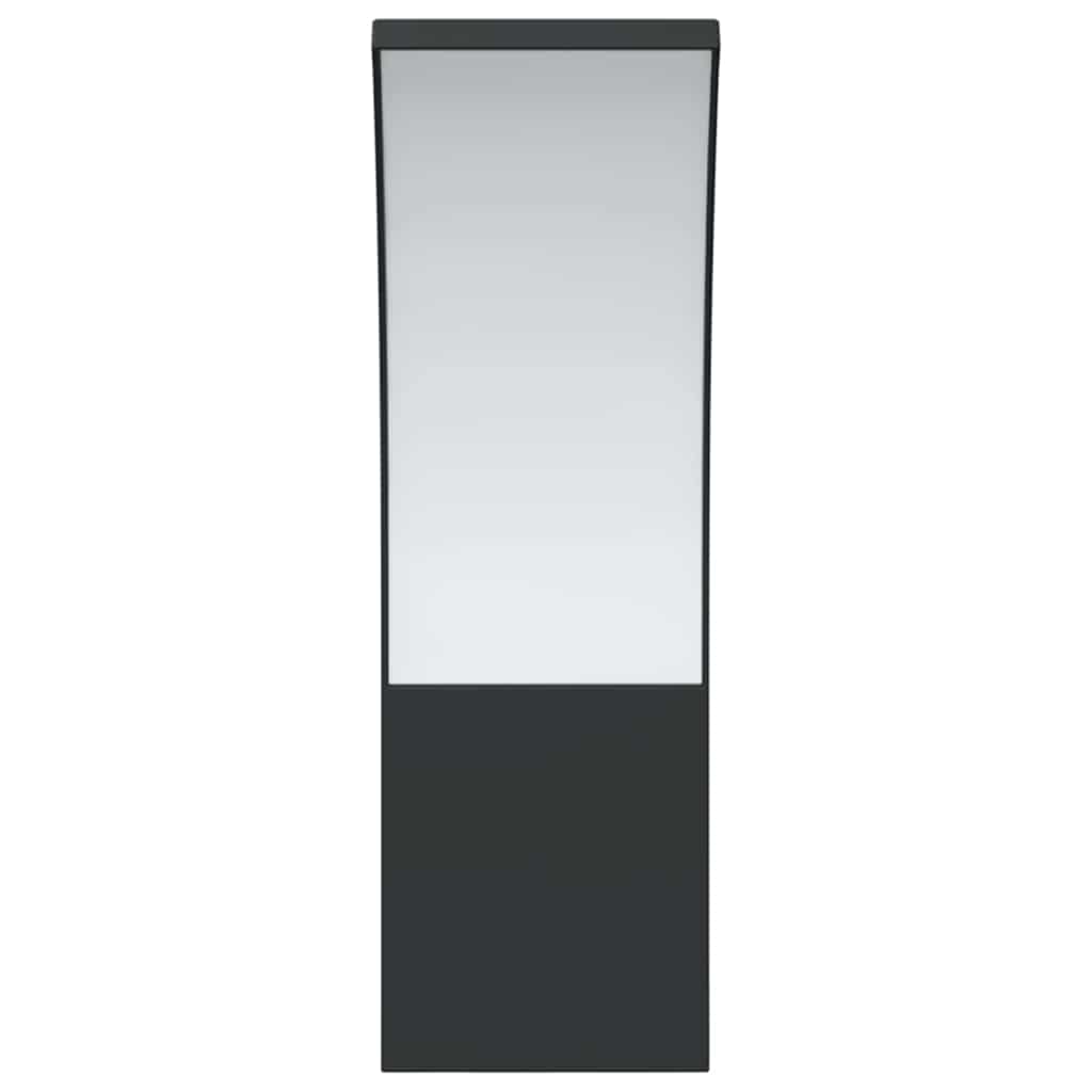 Vanjske LED zidne svjetiljke 2 kom crne od lijevanog aluminija