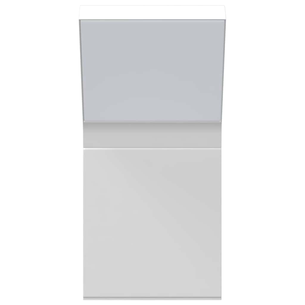 Vanjska LED zidna svjetiljka bijela od lijevanog aluminija