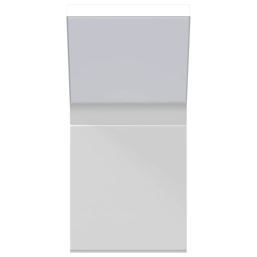 Vanjske LED zidne svjetiljke 2kom bijele od lijevanog aluminija