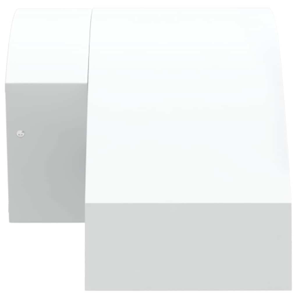 Vanjske LED zidne svjetiljke 2kom bijele od lijevanog aluminija