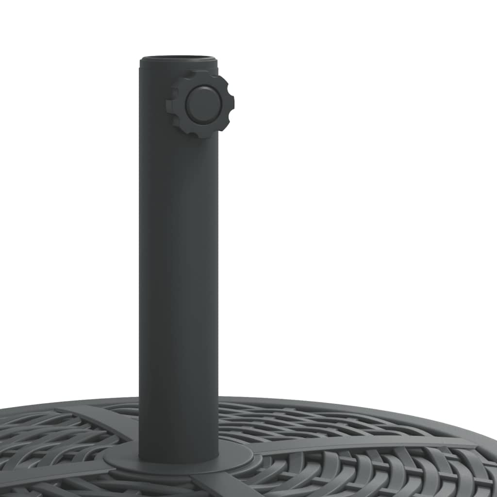 Baza suncobrana s kotačima za stupove Ø 38/48 mm 27 kg okrugla