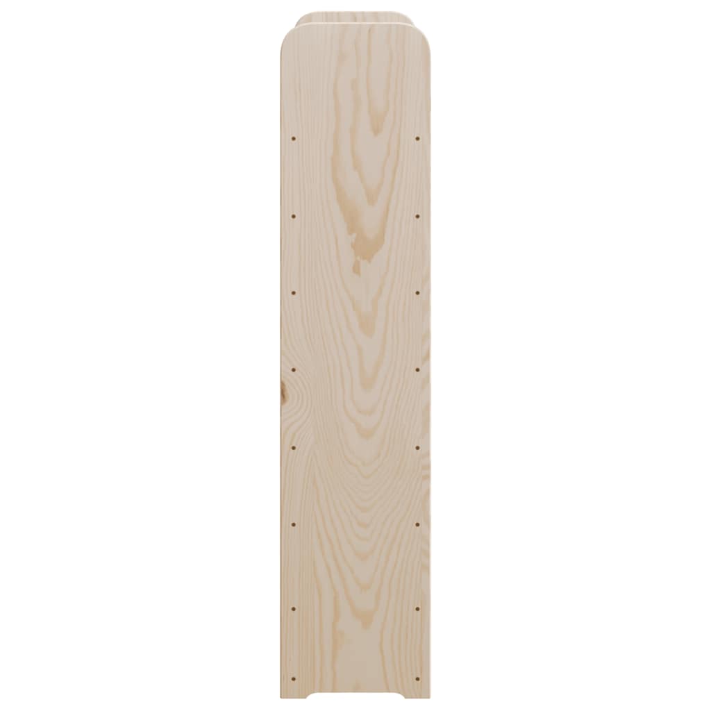 Stalak za vino s gornjom pločom 72,5x25x111,5 cm od borovine