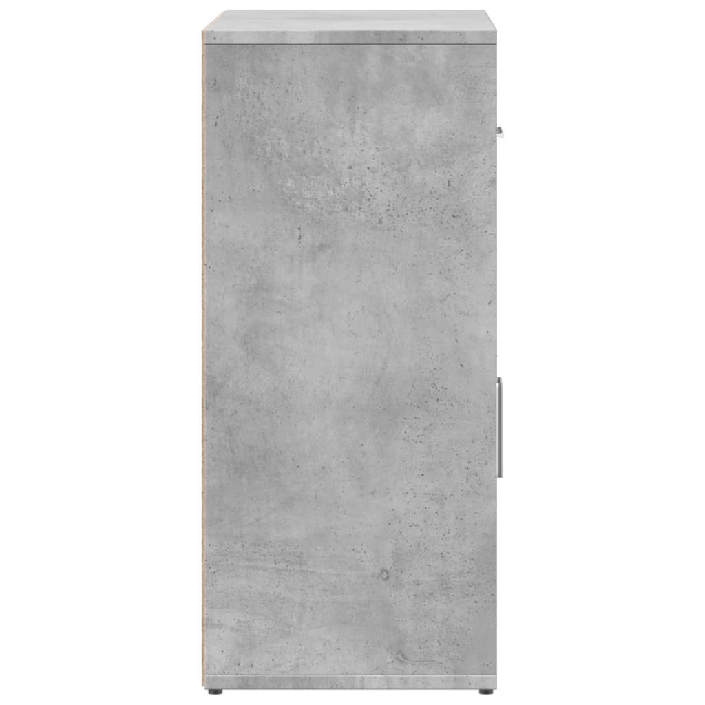 Komode 2 kom beton sive 60 x 31 x 70 cm od konstruiranog drva