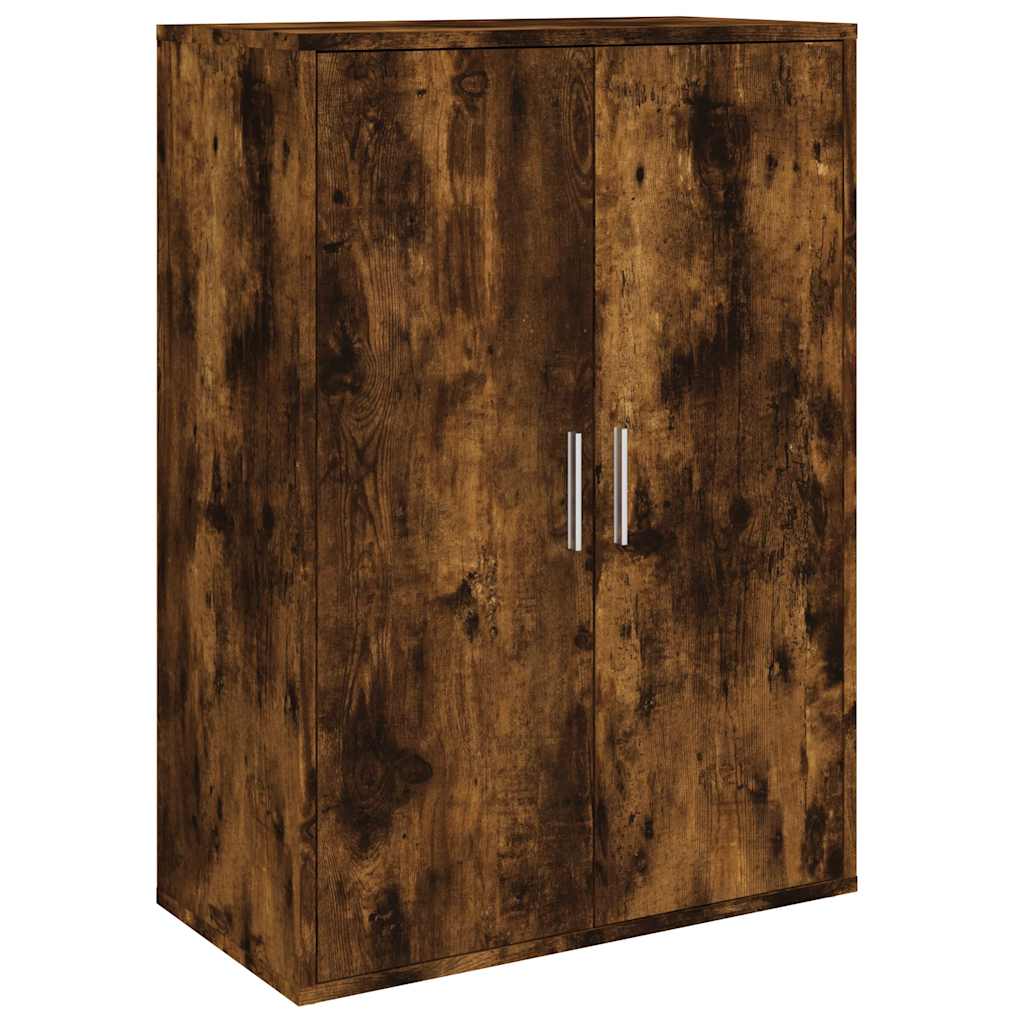 Komoda 2 kom boja dimljenog hrasta 60x31x84cm konstruirano drvo