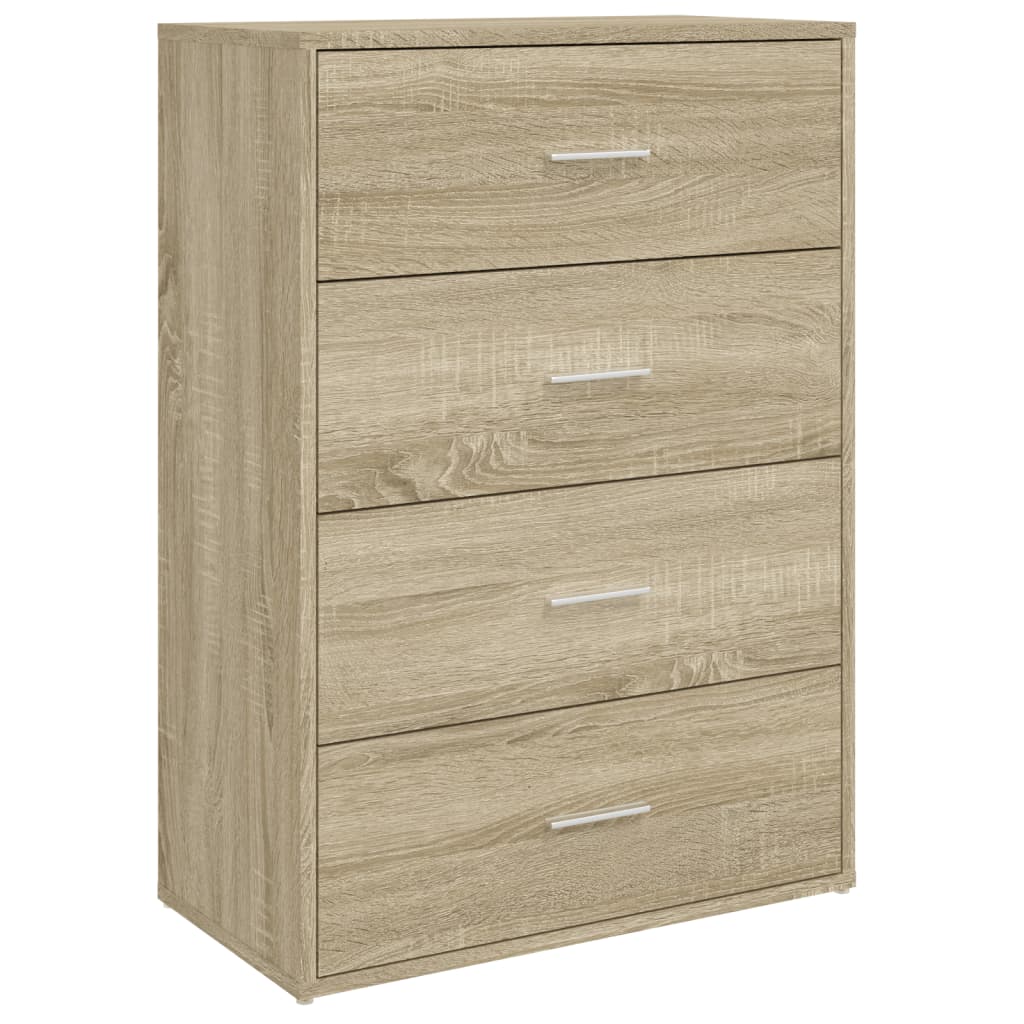 Komoda 2 kom 60x31x84cm konstruirano drvo