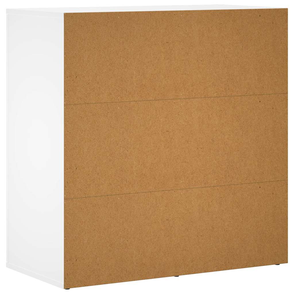 Komoda 2 kom bijeli 79x38x80 cm od konstruiranog drva