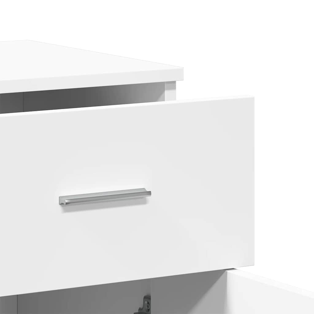 Komoda 2 kom bijeli 79x38x80 cm od konstruiranog drva