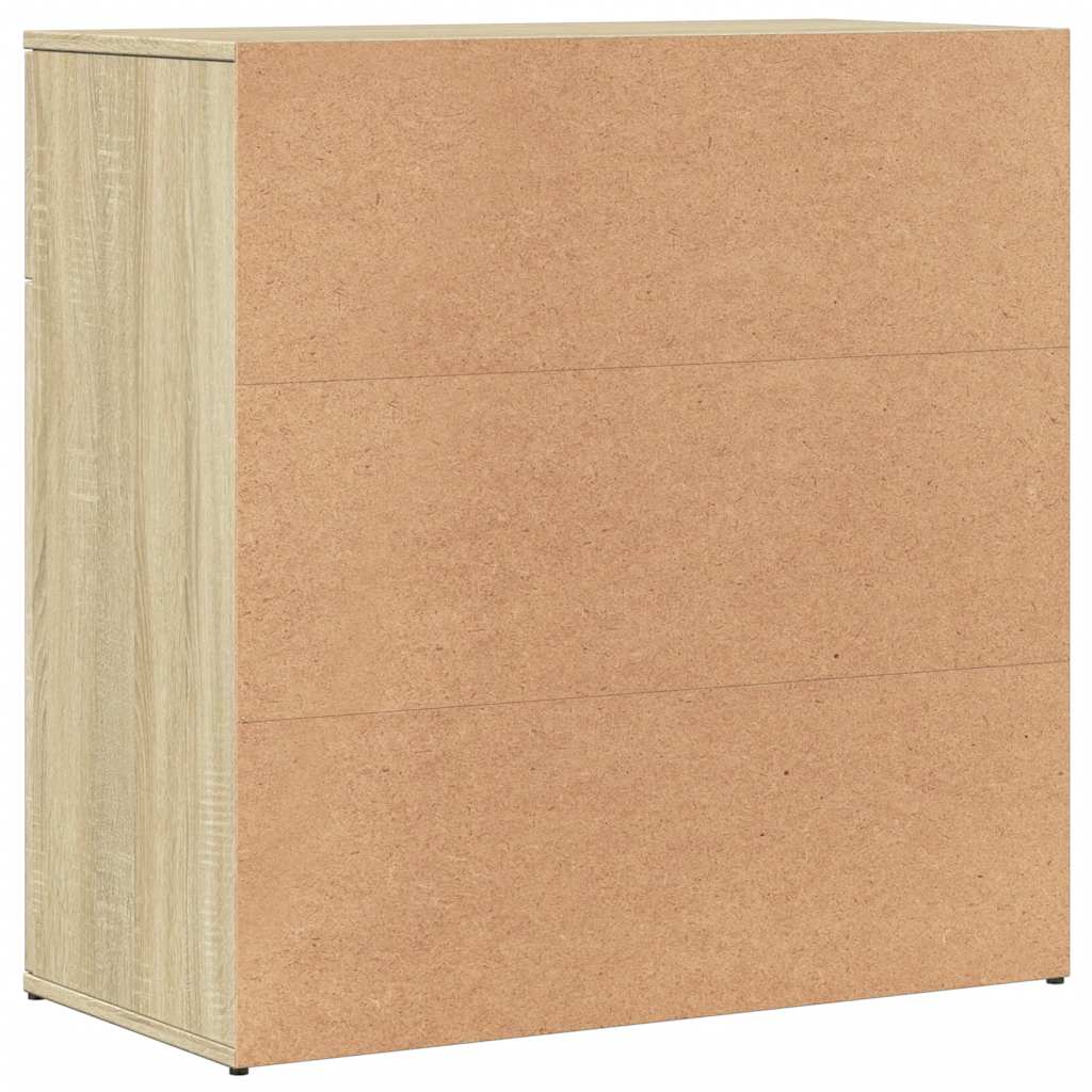 Komoda 2 kom sonoma hrast 79x38x80 cm od konstruiranog drva