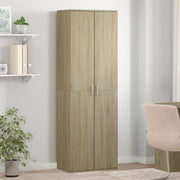 Visoka komoda boja hrasta sonome 60x35x180 cm konstruirano drvo