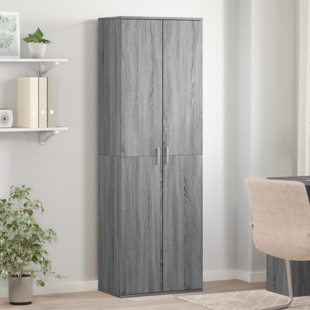 Visoka komoda 60x35x180 cm konstruirano drvo