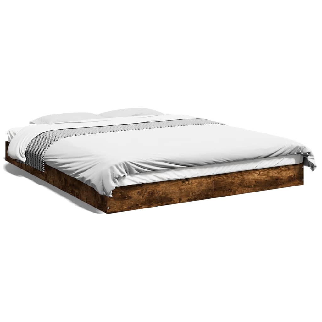 Okvir kreveta bez madraca 160x200 cm konstruiranog drva