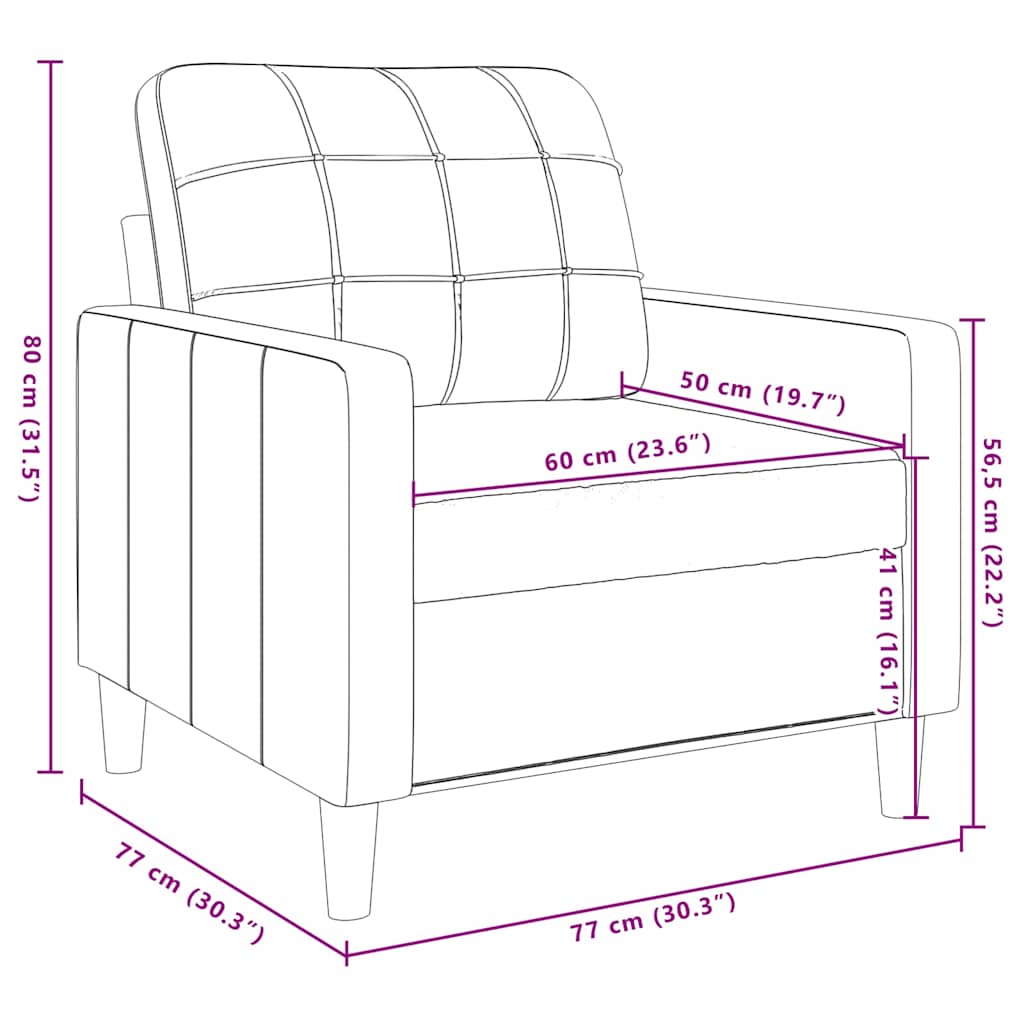 3-dijelni set sofa s jastucima crni baršunasti